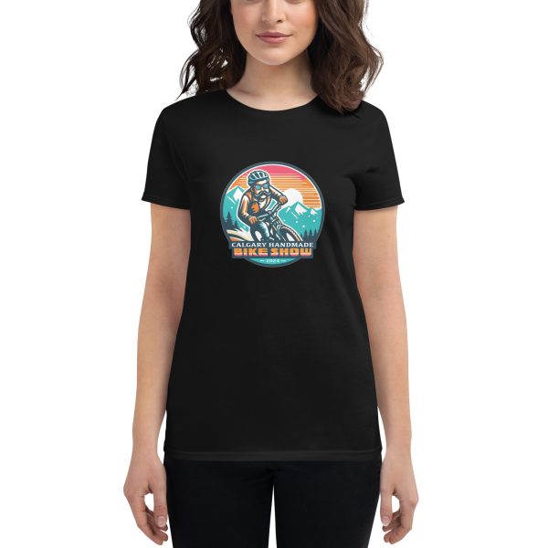 Calgary Handmade Bike Show 2024 Logo Women's short sleeve t-shirt